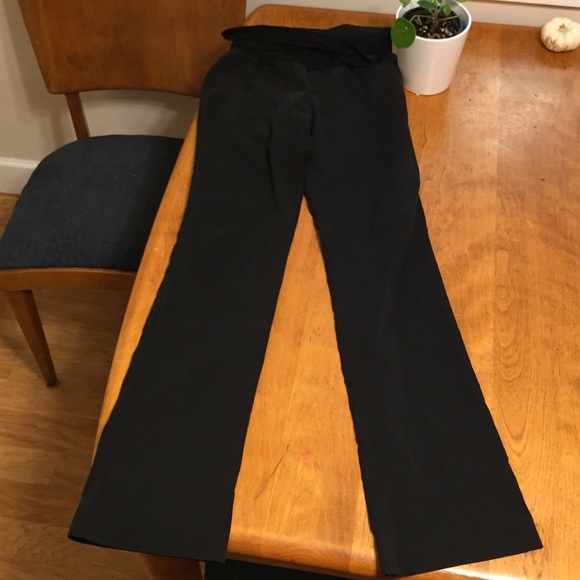 Motherhood Maternity black pants bootcut sz. M - Picture 3 of 3